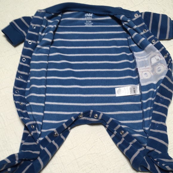 0-3m (5/$20) Carter’s Fleece Footie/Sleeper - Picture 8 of 16